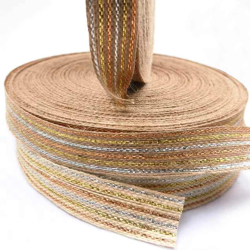 Nastro di giuta Linea di pesca ecologica 50% Giuta 15% Poliestere 35% Materiale PE per sacchetti