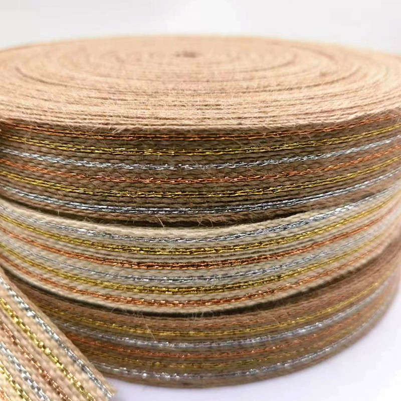 Nastro di giuta Linea di pesca ecologica 50% Giuta 15% Poliestere 35% Materiale PE per sacchetti