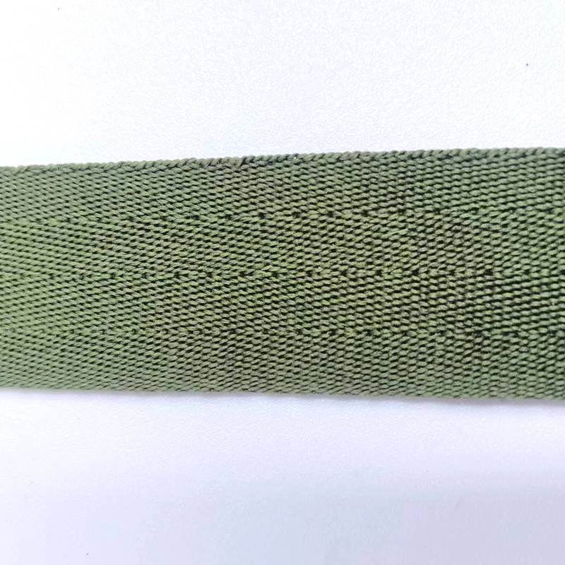 Dimensioni personalizzabili Eco-friendly Pure Polyester Herringbone Webbing per resistenza all'usura