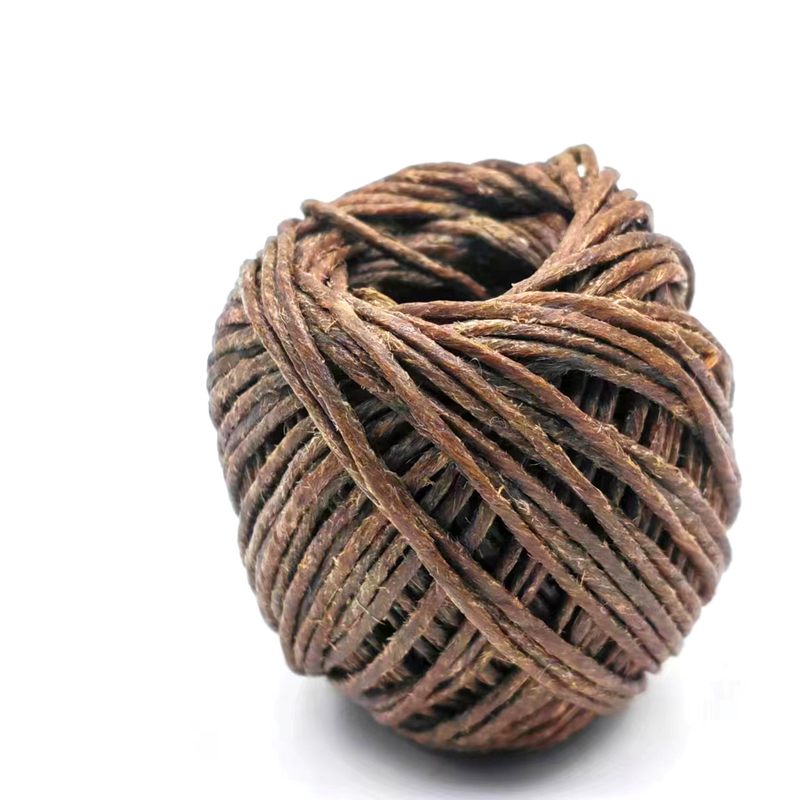 Artigianato fai-da-te ecologico, corda di giuta di 2 mm sostenibile con 100% di canapa e cera d'api