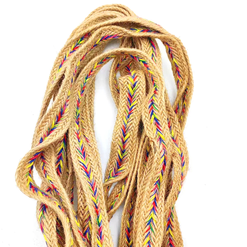 2.5cm Larghezza Naturale di Giute Fibra di Pizzo di Giute Torto per artigianato