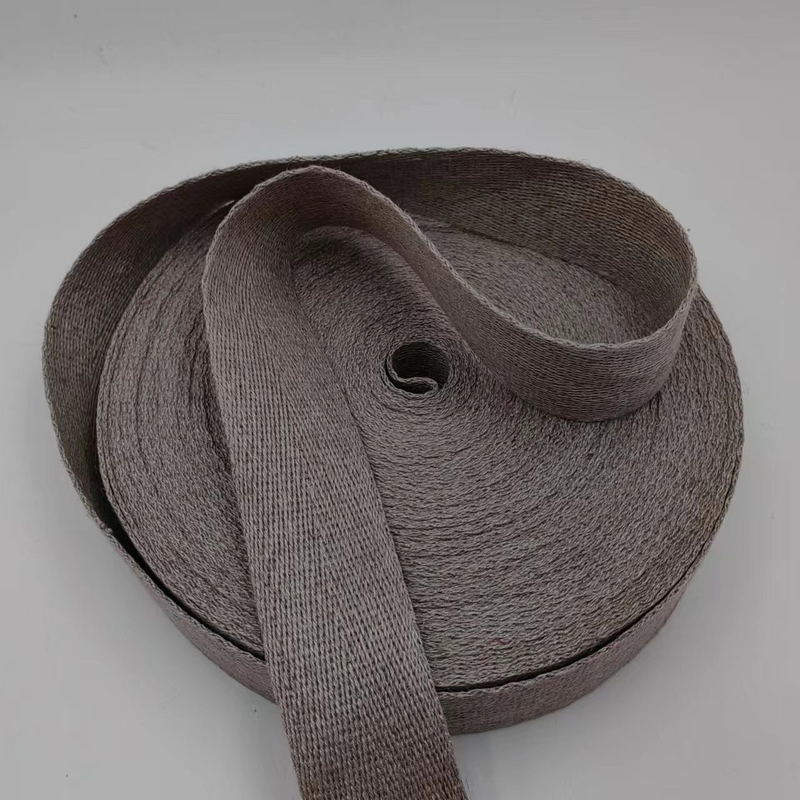Colori personalizzati Strette di tessitura di canapa con modello di aringhe da fornitori di tessuti
