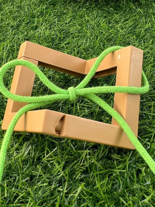 Diametro e lunghezza personalizzabili Cotton Binding Woven Cotton Rope for Spot Green Color