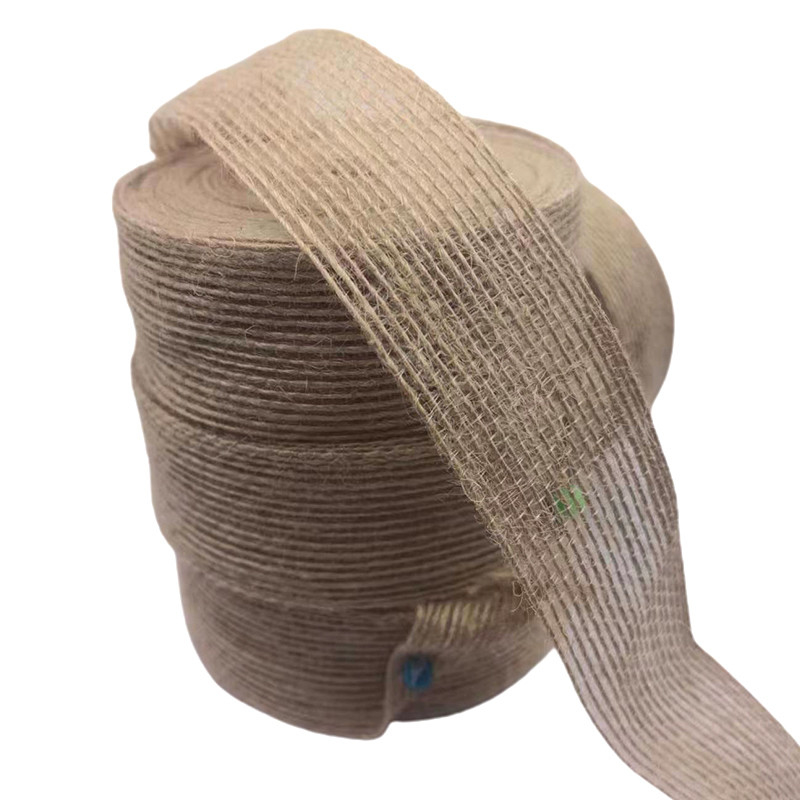 3cm di tessuto di giuta naturale nastro regalo di nozze Decorazione nastro filato linea da pesca