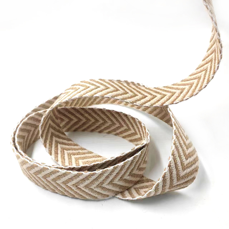4 cm cintura tessuta aringhebone granella di giuta per accessori di cappello estivo stile vintage