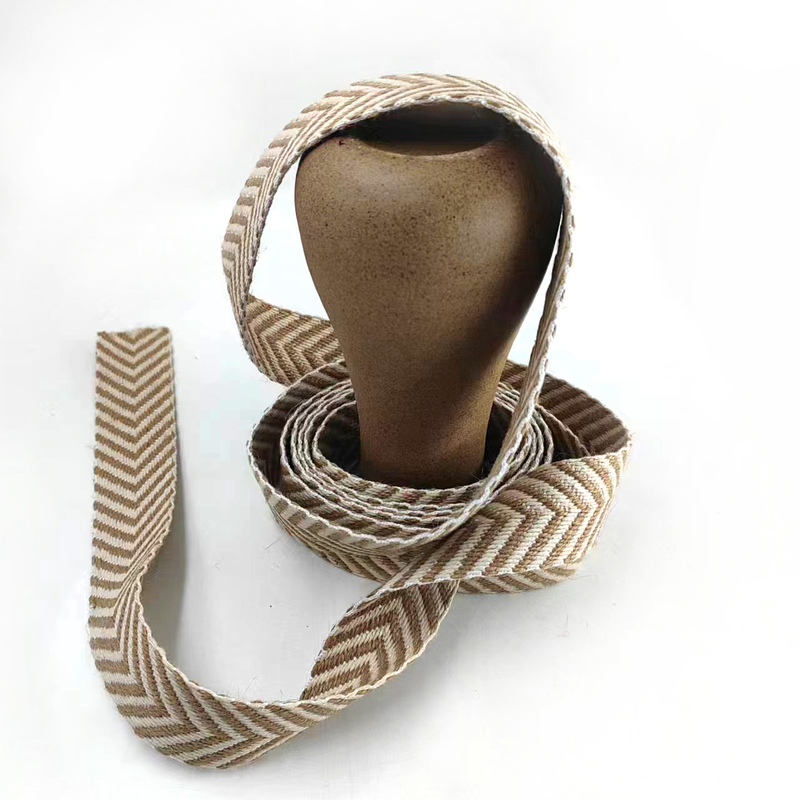 4 cm cintura tessuta aringhebone granella di giuta per accessori di cappello estivo stile vintage