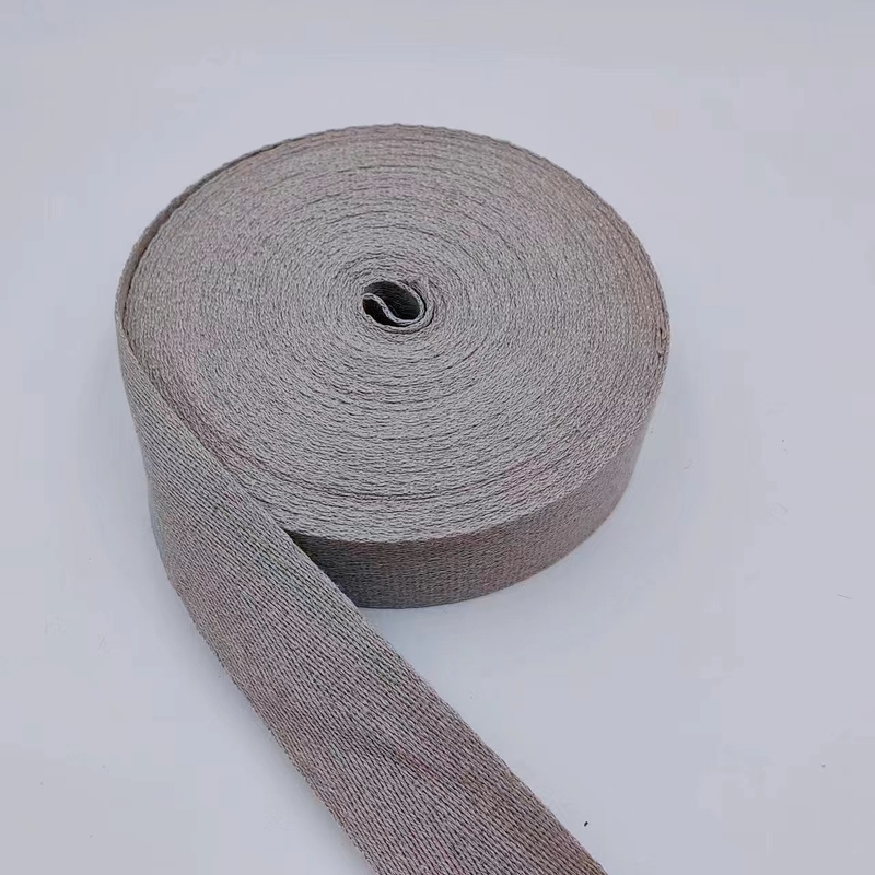2024 Molteplici specificazioni Sostenibile Piano Webbing per borsa Colori personalizzati Lino