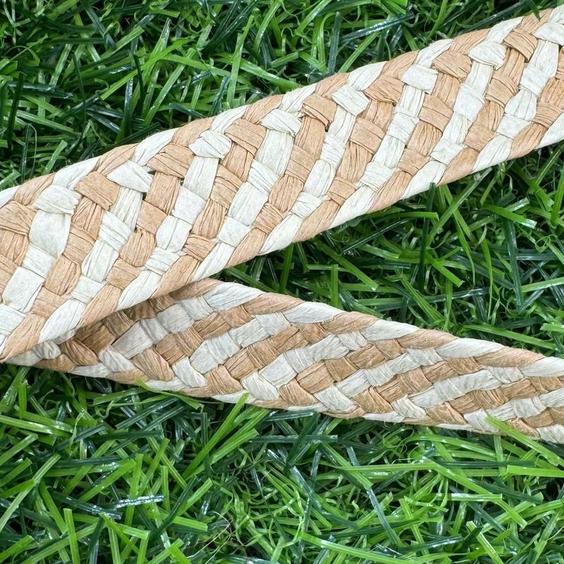 Decorazioni per regali con nastri di carta colorati sostenibili e convenienti per i tessuti domestici