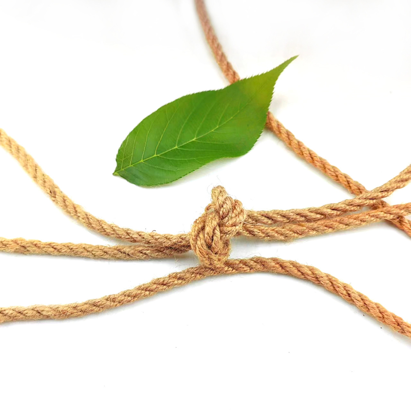 4 mm di diametro Corda di canapa di giuta naturale per decorazioni fai da te Artigianato artigianale e imballaggi regalo