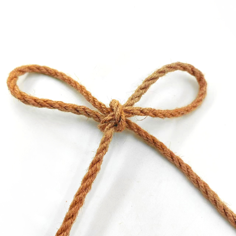 4 mm di diametro Corda di canapa di giuta naturale per decorazioni fai da te Artigianato artigianale e imballaggi regalo