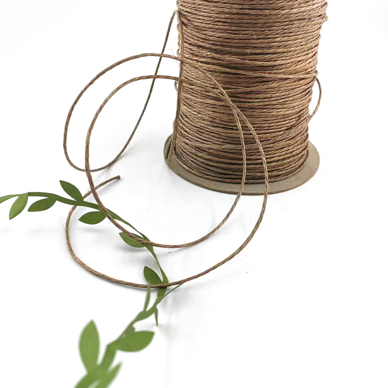 Eco Friendly Durable Jute Twine 2mm Jute Rope Natural Hemp Rope For Home Decoration Cord