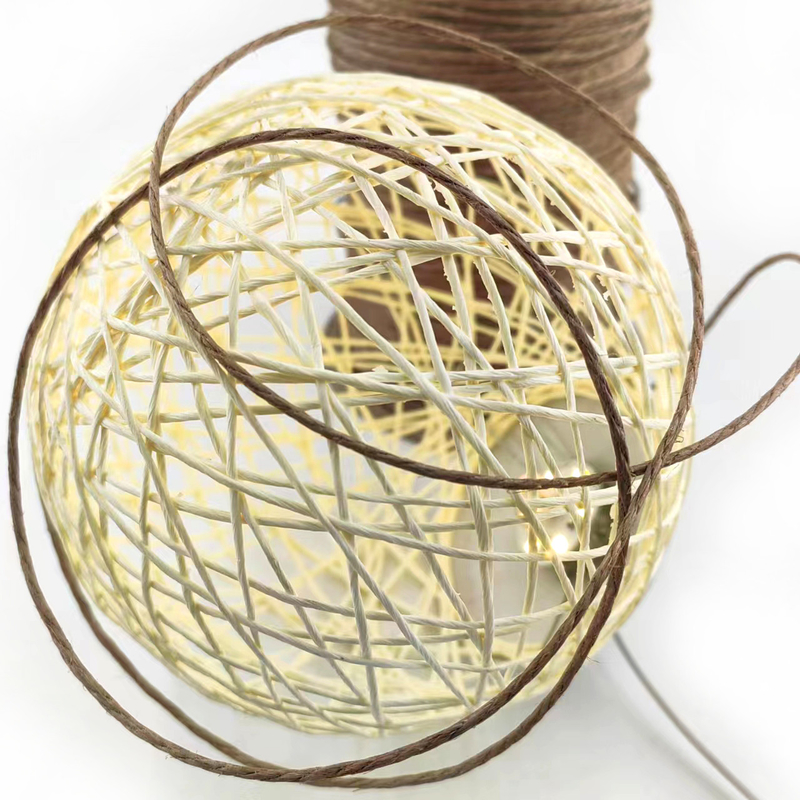 Eco Friendly Durable Jute Twine 2mm Jute Rope Natural Hemp Rope For Home Decoration Cord