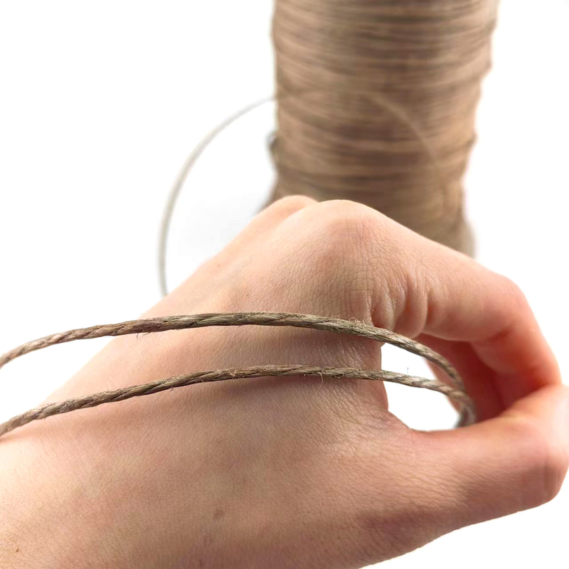 Eco Friendly Durable Jute Twine 2mm Jute Rope Natural Hemp Rope For Home Decoration Cord