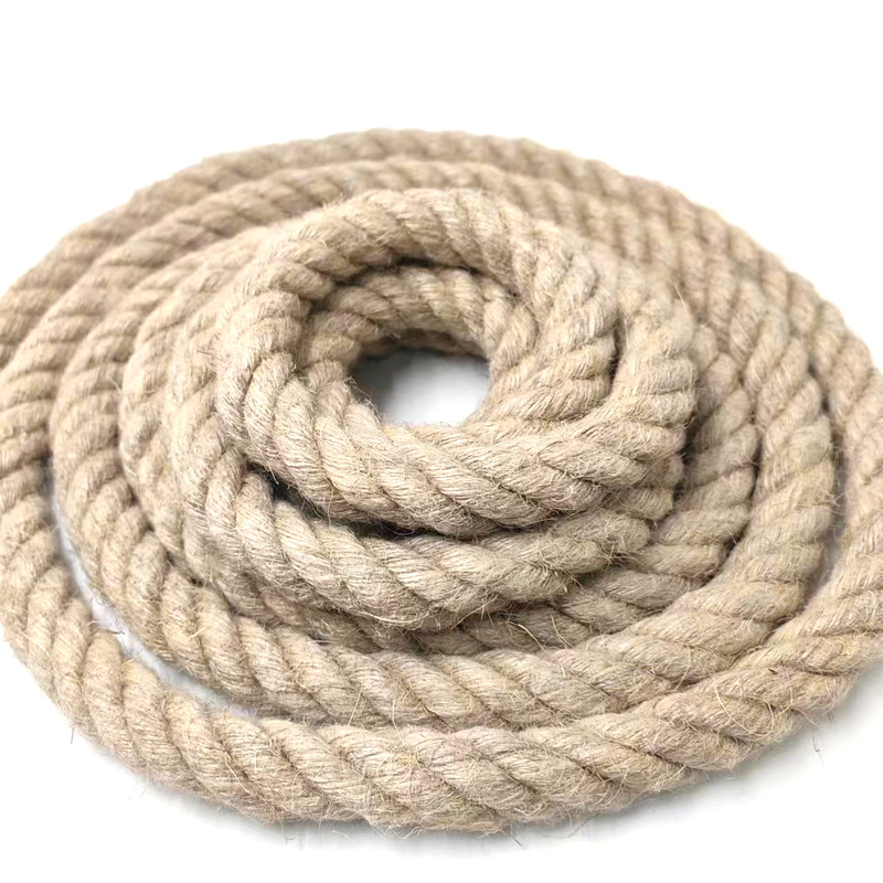 20 mm corda di giuta intrecciata corda torciata corda di canapa corda per artigianato paesaggio decorativo fatta a mano