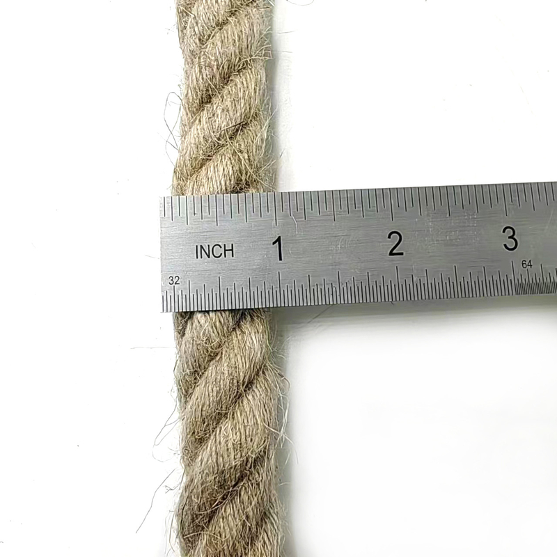 20 mm corda di giuta intrecciata corda torciata corda di canapa corda per artigianato paesaggio decorativo fatta a mano