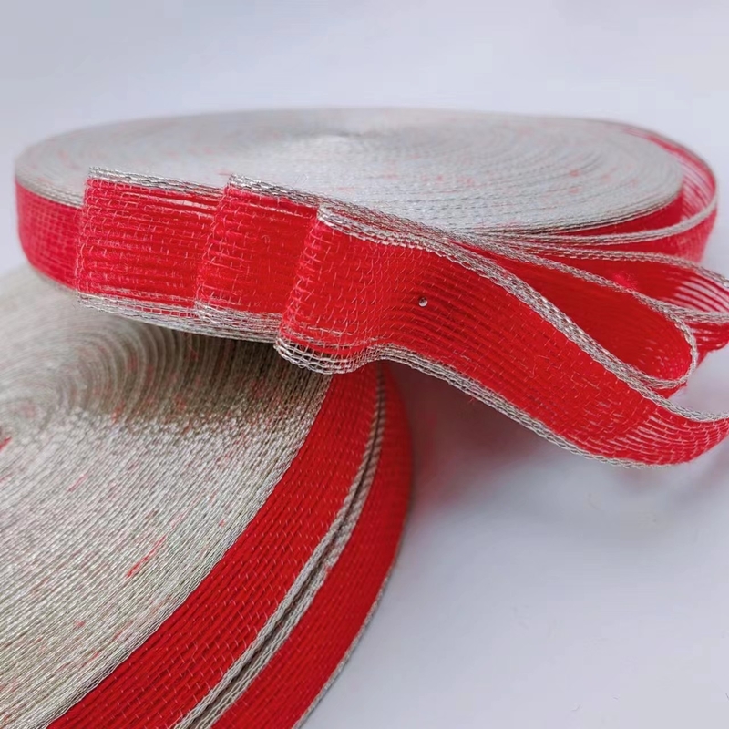 Lenza da pesca Phnom Penh dorata, confezione regalo color iuta, nastro decorativo con cinturino in tessitura