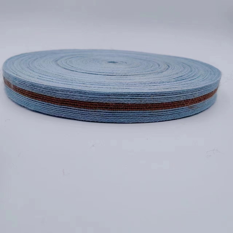 Tela di nastro di giuta di dimensioni personalizzate da 3 cm per imballaggi di regali colorati sostenibili