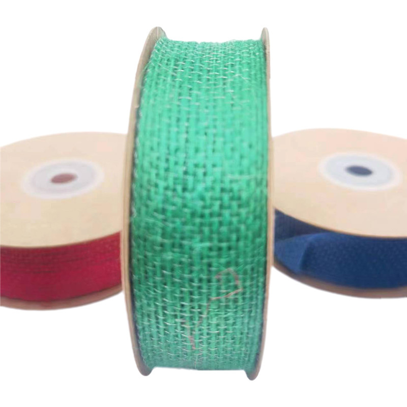 1 mm di spessore Red Green Blue Belt Roller Nylon Jute Ribbon Webbing For Bag Strap