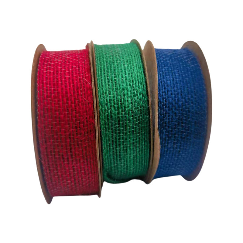 1 mm di spessore Red Green Blue Belt Roller Nylon Jute Ribbon Webbing For Bag Strap