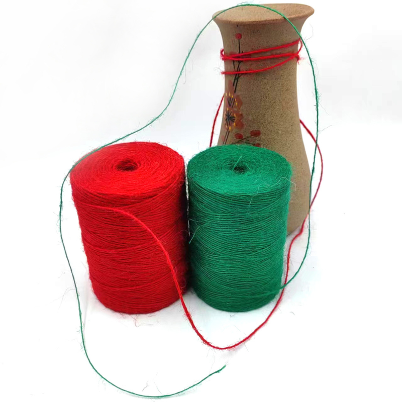 1 mm Colore Giute Twine Roll Durable Giute String Rope per Cartone Imballaggio Regalo