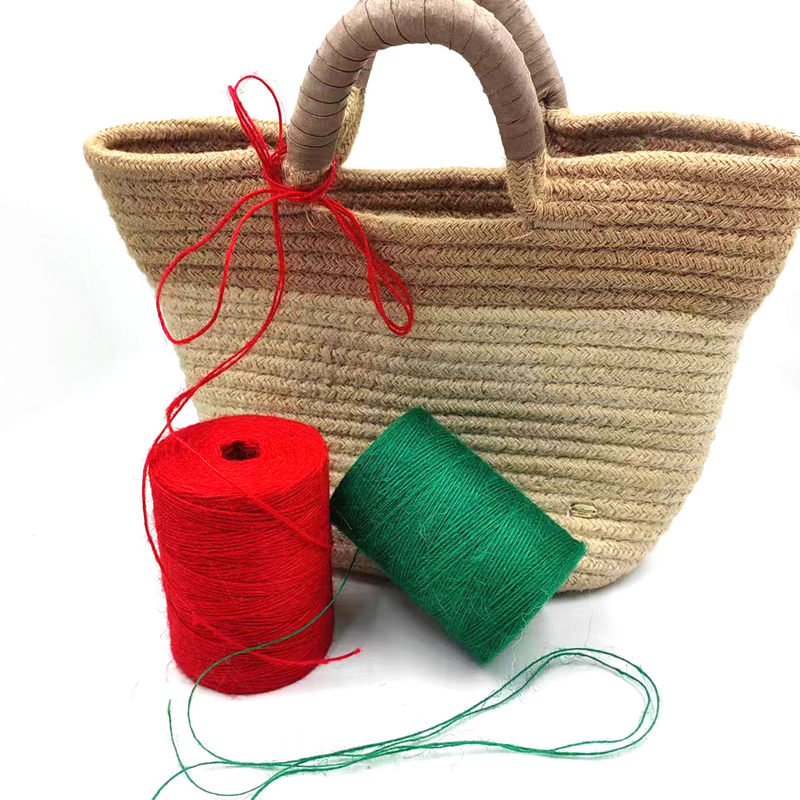 1 mm Colore Giute Twine Roll Durable Giute String Rope per Cartone Imballaggio Regalo