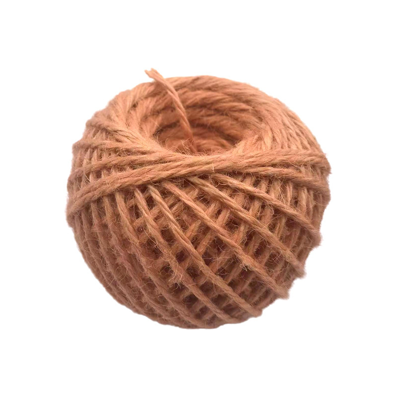 Filato di giuta colorato, corda a sfera intrecciata, classico, pettinato, mercerizzato, di seta, corda di giuta per scarpe