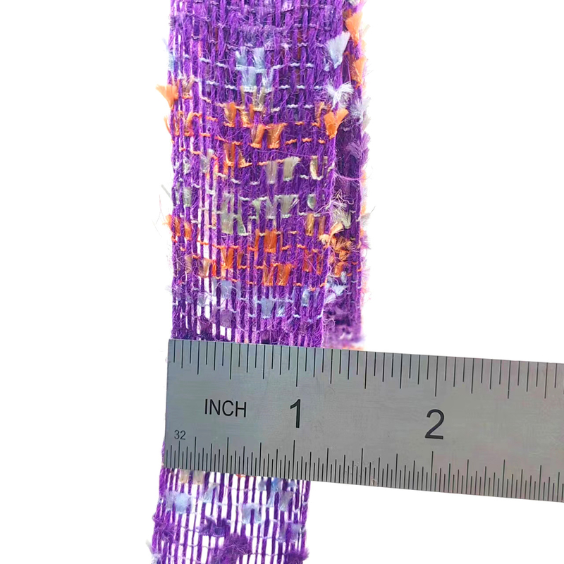 Accessori per capelli a mano con nastro a prua Fiori galleggianti Superior 100% materiale di iuta