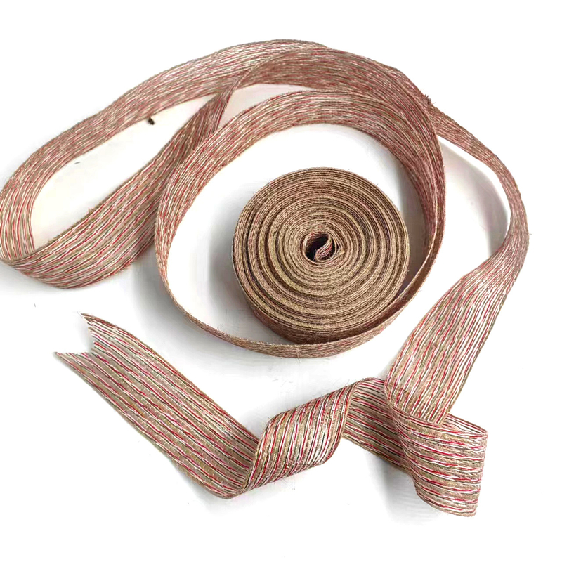 Telaio Diy Decorative Bow Natale Manifattura Righe da pesca confezionamento Canapa Righe da pesca Nastro