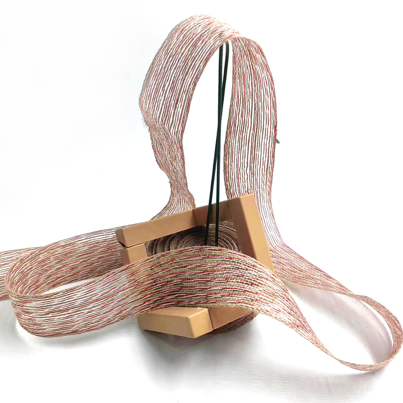 Telaio Diy Decorative Bow Natale Manifattura Righe da pesca confezionamento Canapa Righe da pesca Nastro