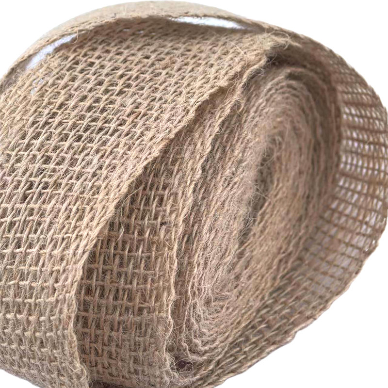 Accessori di abbigliamento 100% di iuta sostenibile cintura di telaio di giuta per il 2024