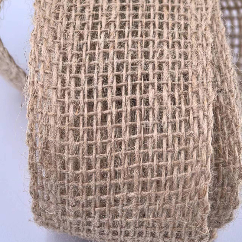 Accessori di abbigliamento 100% di iuta sostenibile cintura di telaio di giuta per il 2024