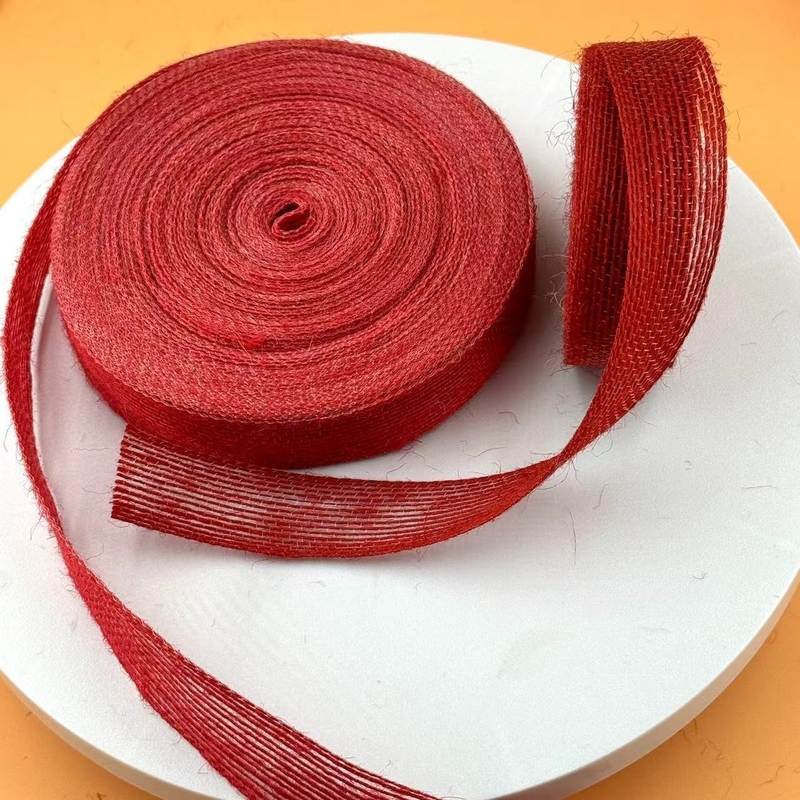 Nastro di pesca di iuta per la decorazione domestica di Natale Decora la tua casa