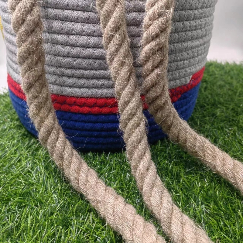 Corde di giuta corde decorative e vendute direttamente dai produttori per applicazioni in sacchetti 2