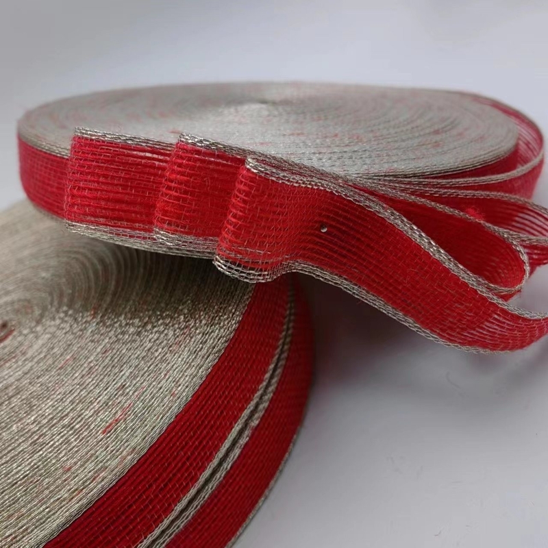 Nastro da pesca a bordo colorato nastro di giuta nastro di tenda gancio nastro di tessuto per cintura di borsa