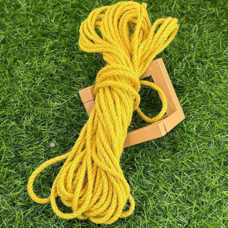 Colore personalizzato Corda di fibra di giuta stretta e torciata per esigenze personalizzate