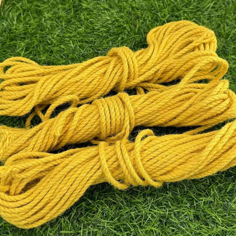 Colore personalizzato Corda di fibra di giuta stretta e torciata per esigenze personalizzate