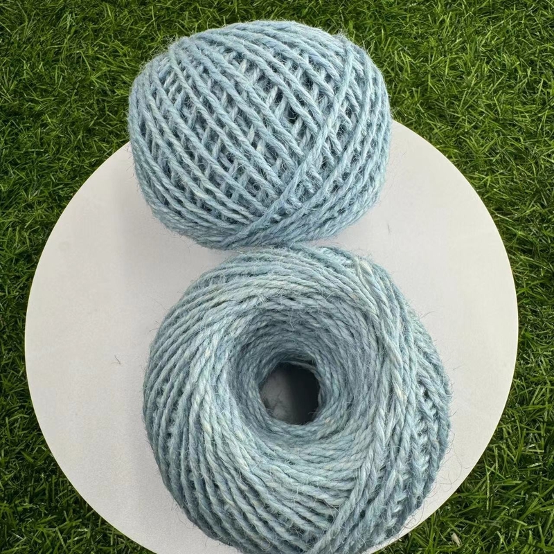 Home Tessile Corda intrecciata di giuta con tintura ecologica da parte dei produttori di corde colorate