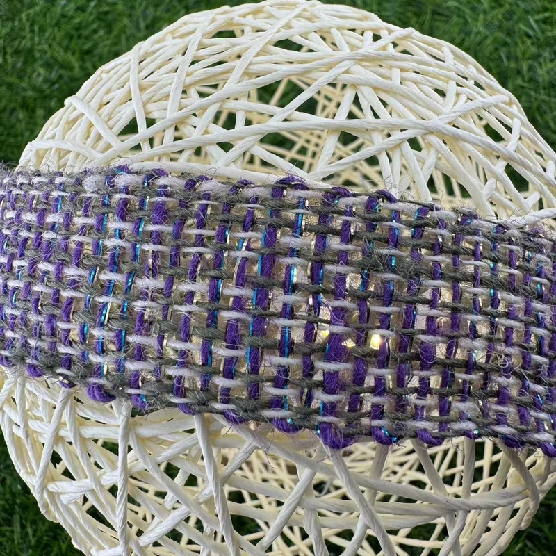 Nastro color giuta ecologico per la decorazione domestica 30 anni di esperienza Larghezza personalizzabile