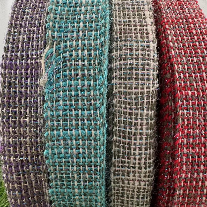 Nastro color giuta ecologico per la decorazione domestica 30 anni di esperienza Larghezza personalizzabile