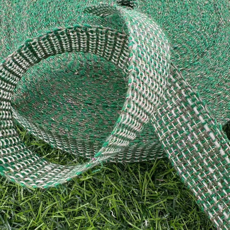 Nastro color giuta ecologico per la decorazione domestica 30 anni di esperienza Larghezza personalizzabile