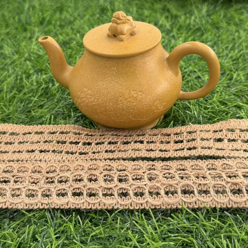 Scegliere la sostenibilità Natural Jute Lace Woven Ribbon per decorazioni ecologiche