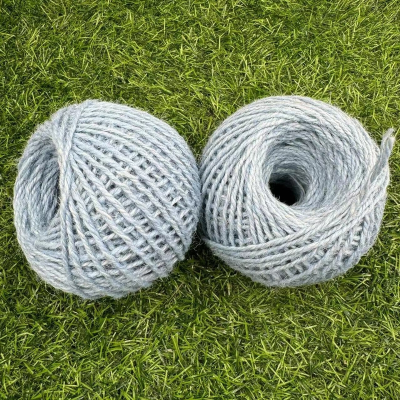 Corde di giuta di colore naturale puro Protezione e decorazione per regali ecologici personalizzati